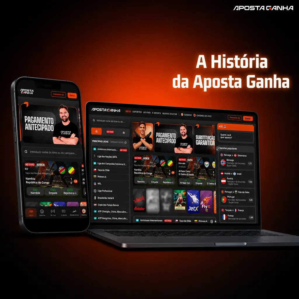 História da Aposta Ganha: plataforma de apostas esportivas e casino online licenciada em Curaçao, voltada ao mercado brasileiro desde 2022.