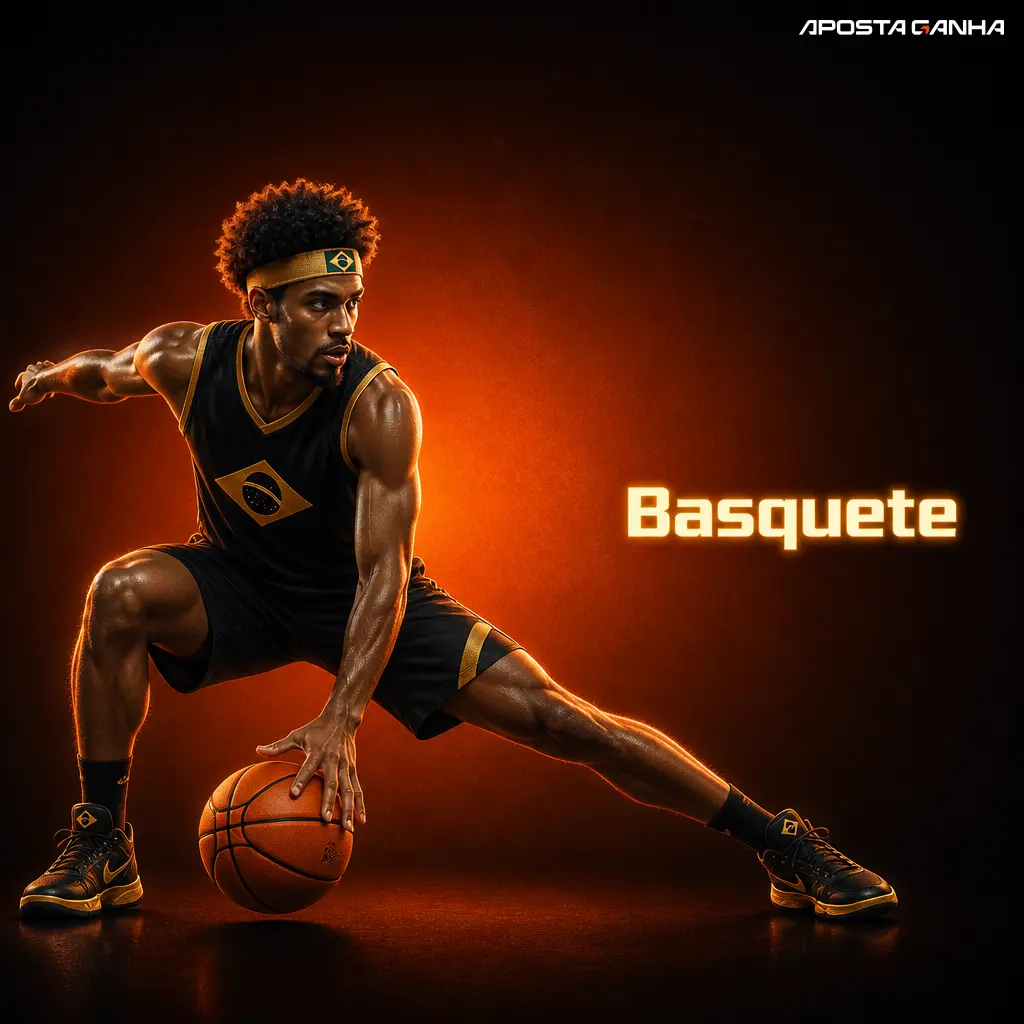 Basquete: cobertura da NBA, EuroLiga e NBB com mercados de vencedor, handicap, total de pontos e props de jogadores