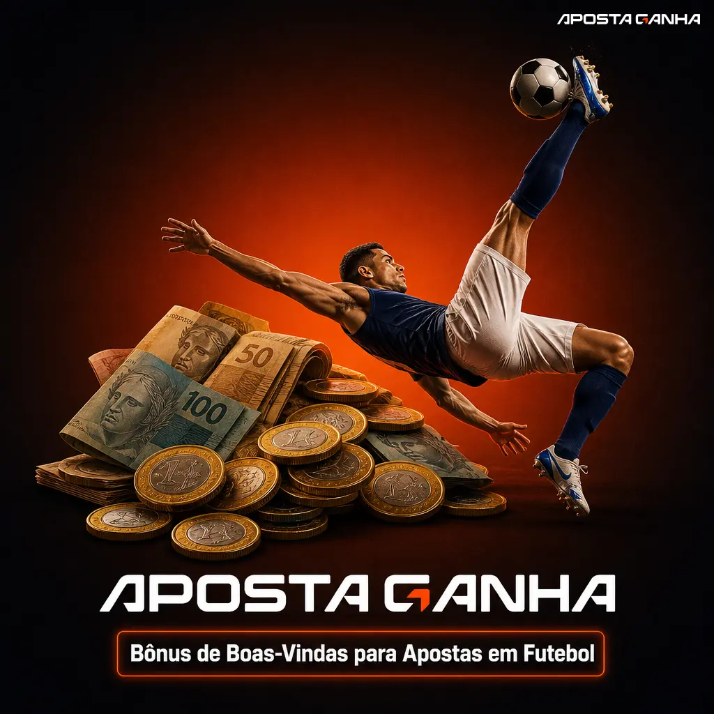 Bônus de boas-vindas Aposta Ganha: 100% duplicado no depósito, até 200 BRL, para apostas em futebol.