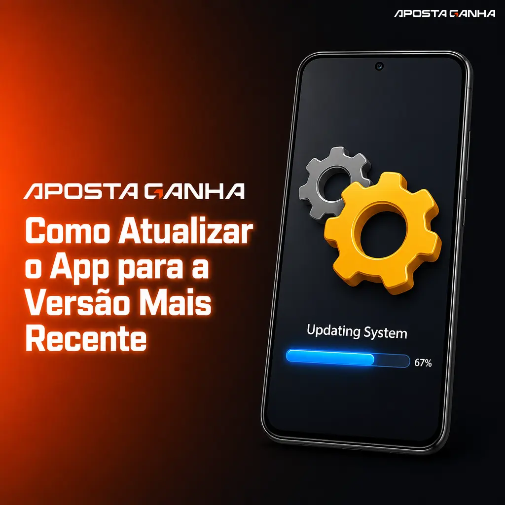 Tela mostrando como atualizar o aplicativo para a versão mais recente no Android e iPhone
