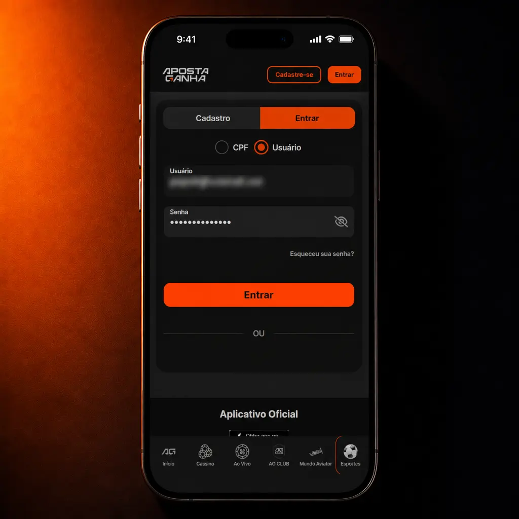 Passo a passo para sacar fundos pelo aplicativo Aposta Ganha usando Pix, Astro Pay ou criptomoeda.