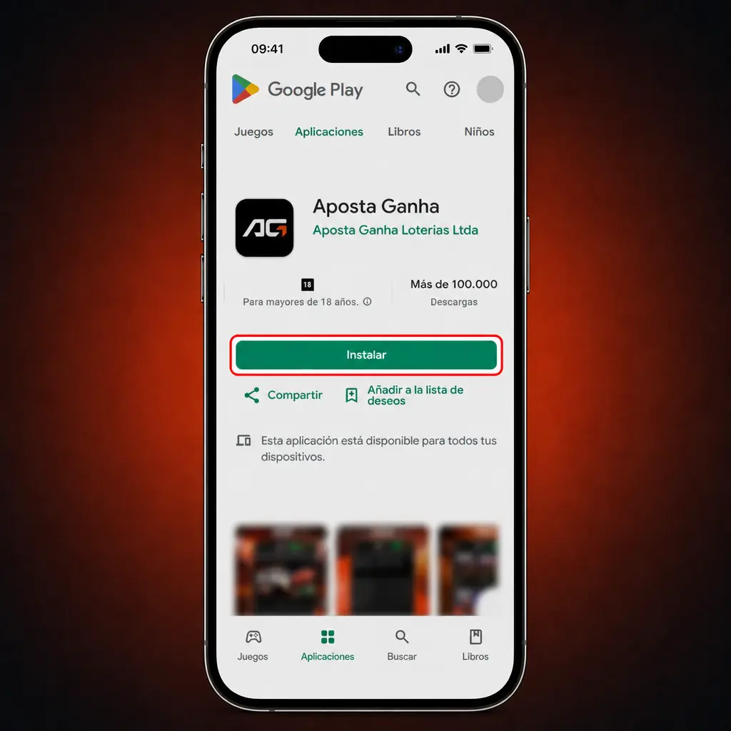 Guia passo a passo para instalar o APK da Aposta Ganha no Android, com permissões e etapas de configuração