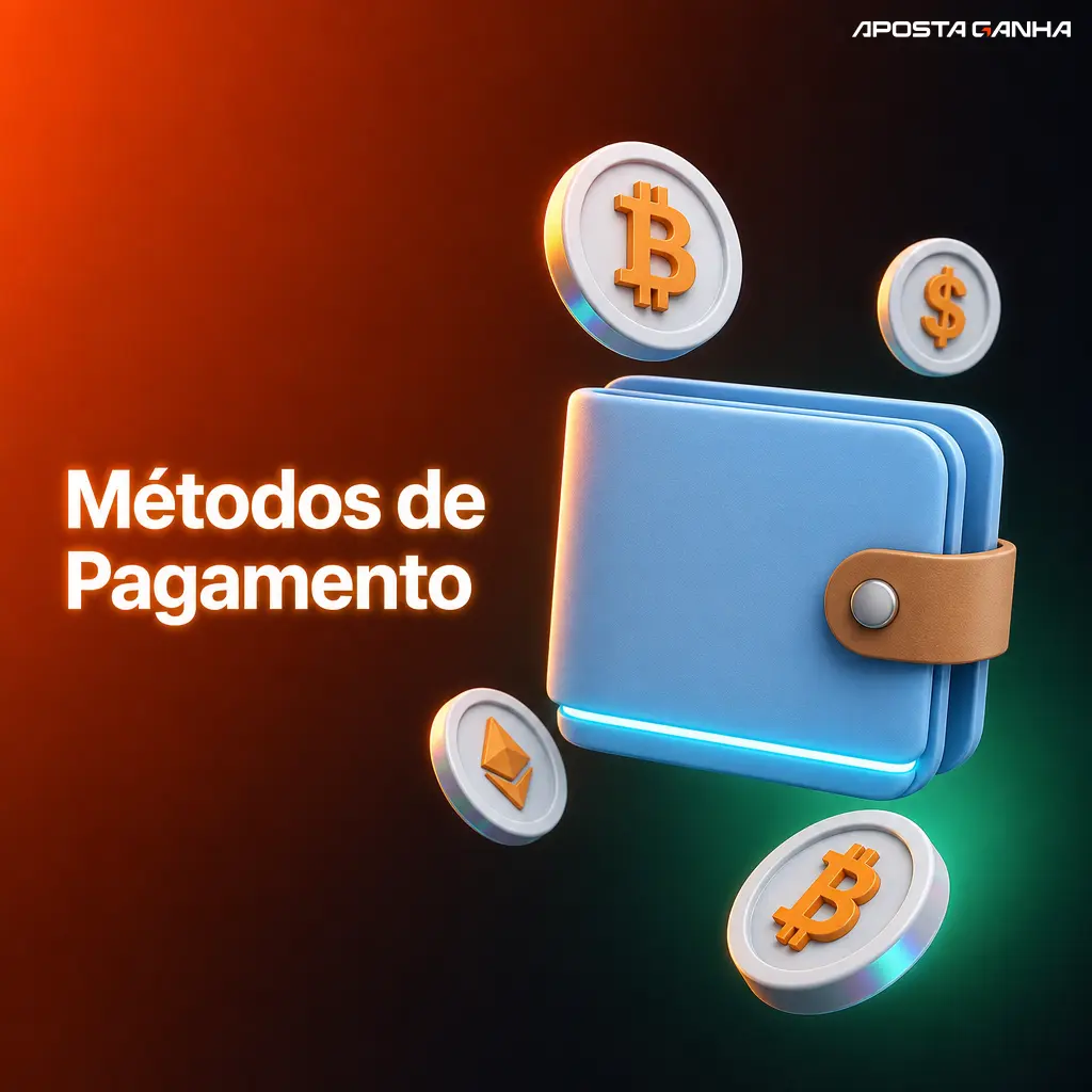 Métodos de pagamento seguros do Aposta Ganha: Pix, Astro Pay e criptomoedas para depósitos e saques no Brasil.