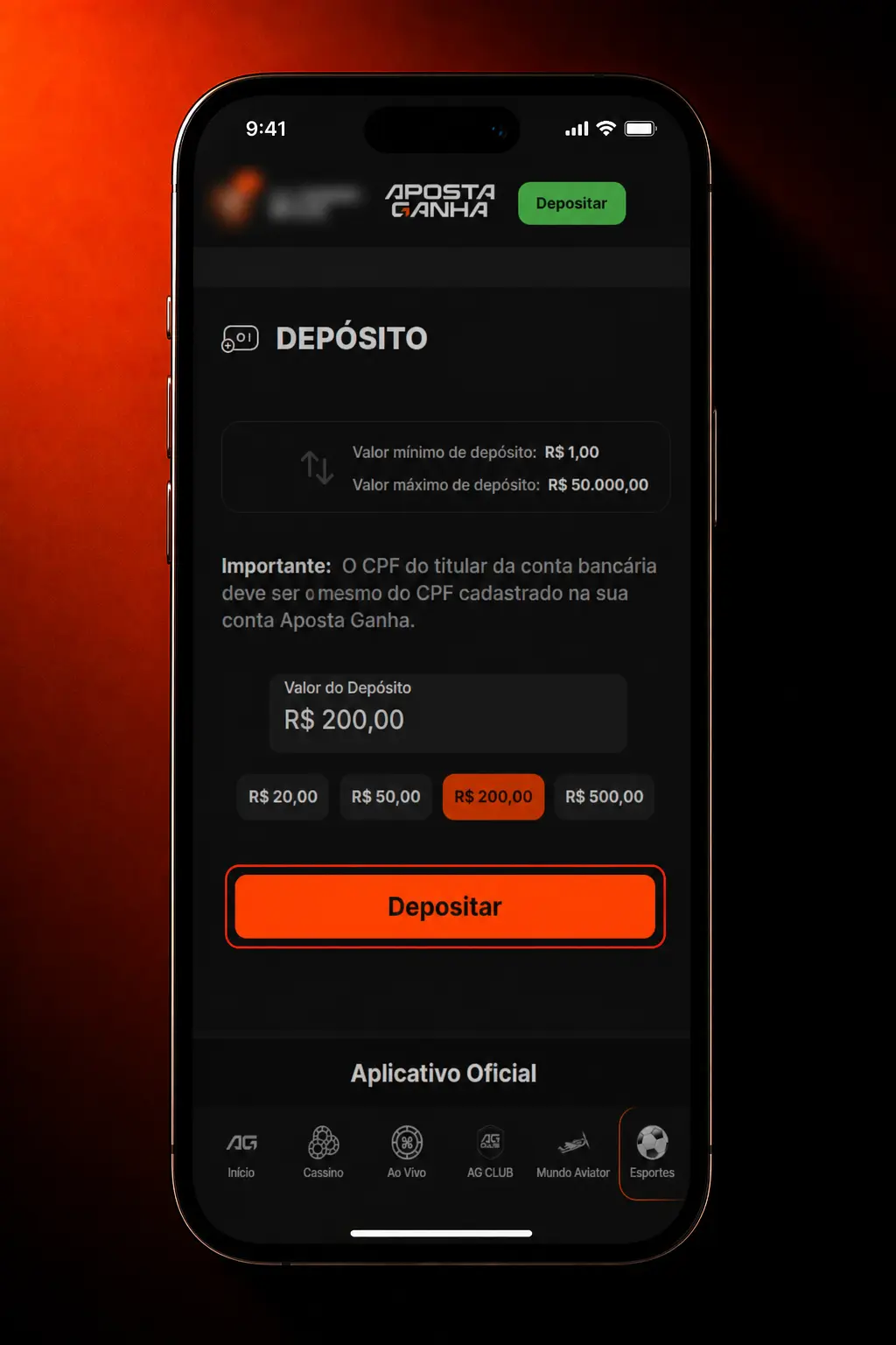 Tela do aplicativo Aposta Ganha mostrando mercados de apostas em Fórmula 1 com odds e notificações push