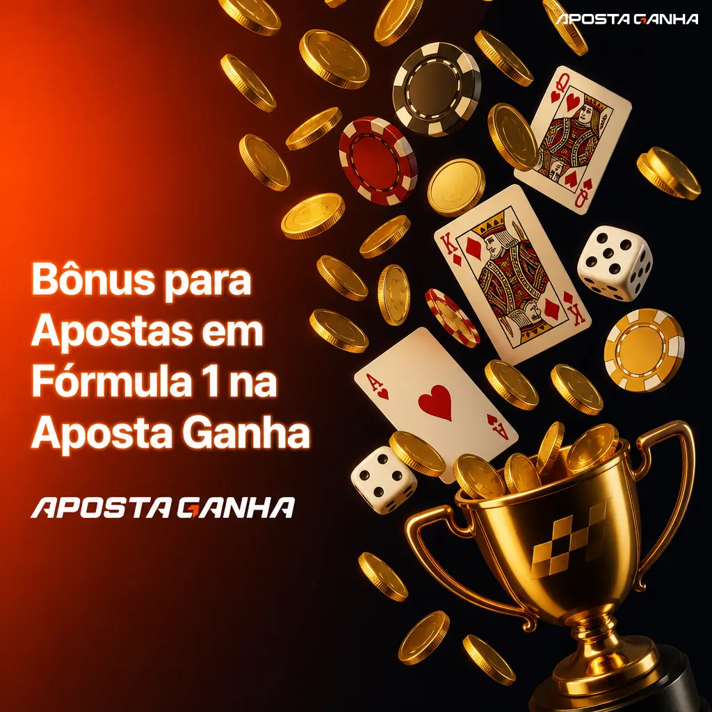 Bônus de boas-vindas da Aposta Ganha para apostar em Fórmula 1: 100% até 700 BRL no primeiro depósito.