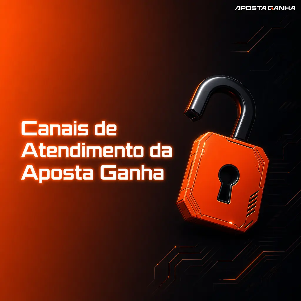 Canais de atendimento da Aposta Ganha: chat ao vivo, e-mail, FAQ e redes sociais para suporte 24 horas.