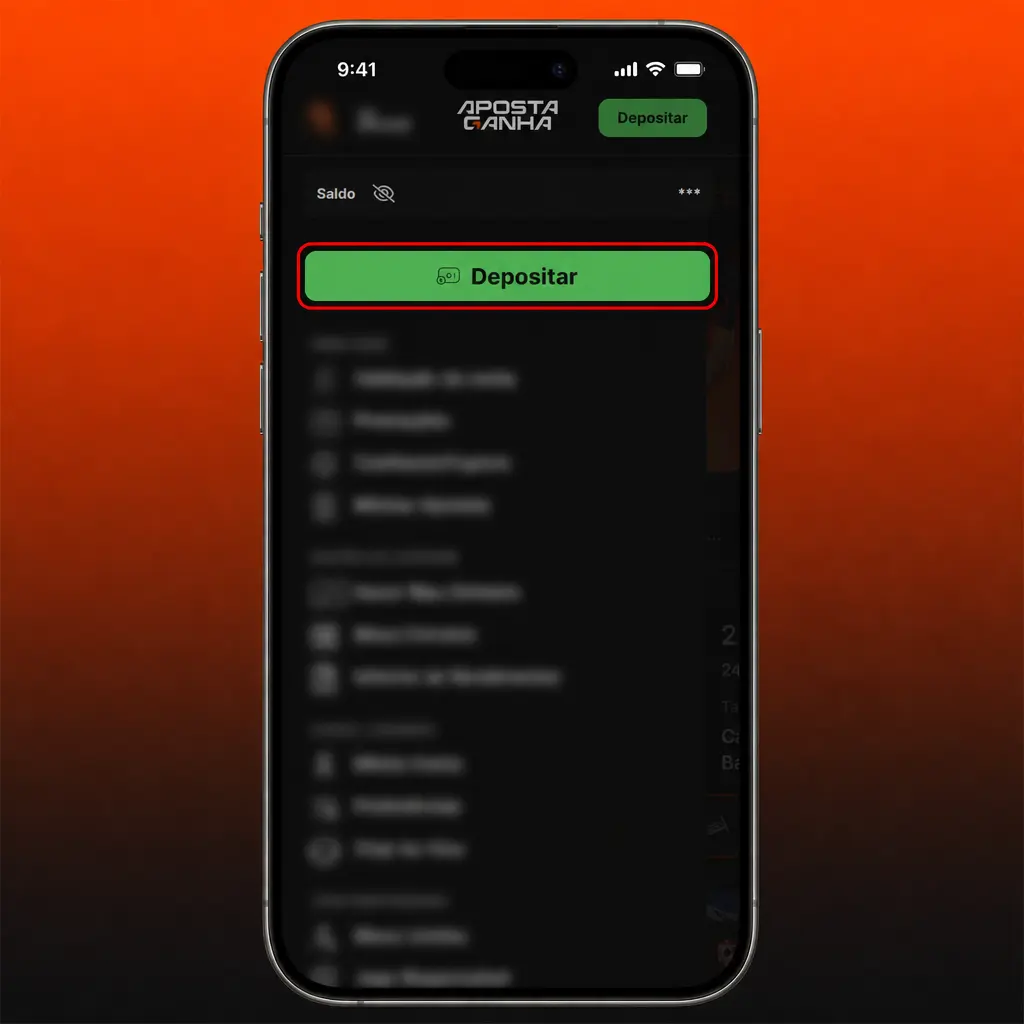 Passo a passo para depositar na Aposta Ganha via Pix, AstroPay ou criptomoeda de forma rápida e segura.