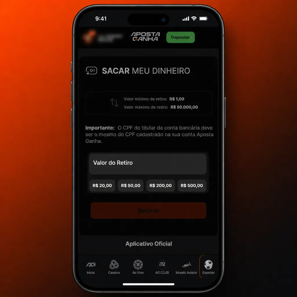 Passo a passo para sacar da Aposta Ganha: acesse o painel, selecione Pix ou cripto e confirme o valor mínimo de 50 BRL.