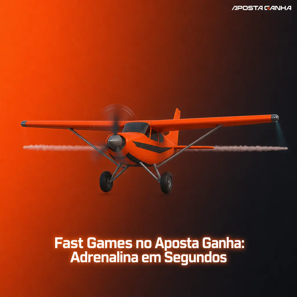 Fast Games no Aposta Ganha: rodadas rápidas de Aviator, JetX, Plinko, Mines, Hotline e Balloon com adrenalina instantânea.