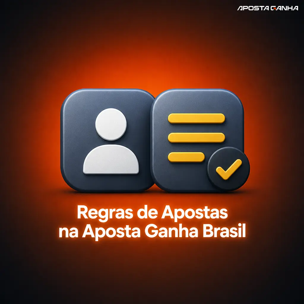 Regras de apostas da Aposta Ganha Brasil: conta única, liquidação por resultado oficial e verificação de identidade