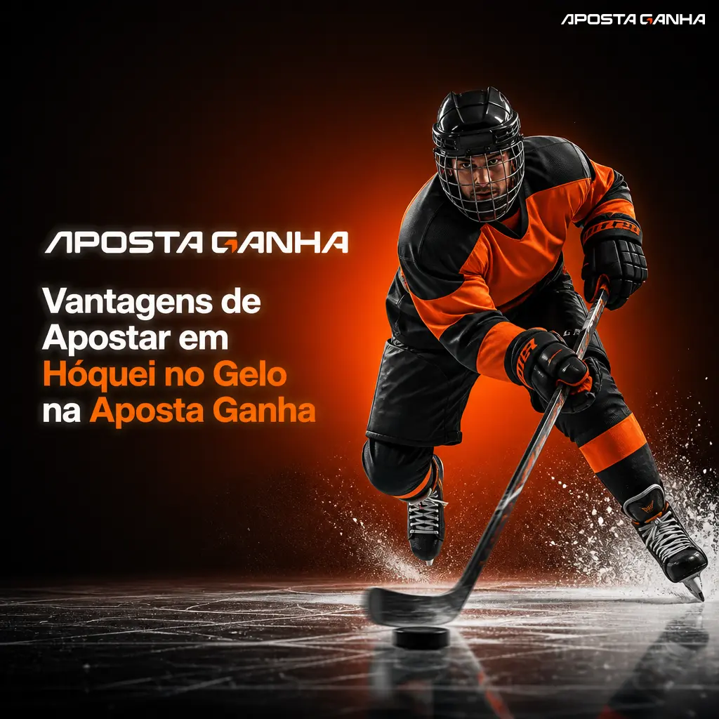 Apostas em hóquei no gelo na Aposta Ganha: NHL, KHL e mais ligas, odds ao vivo, cash out e PIX.